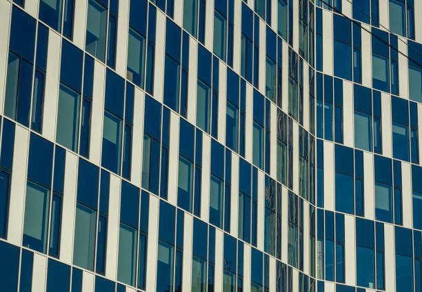 istock Windows of an office building in Budapest, abstract 2167377334