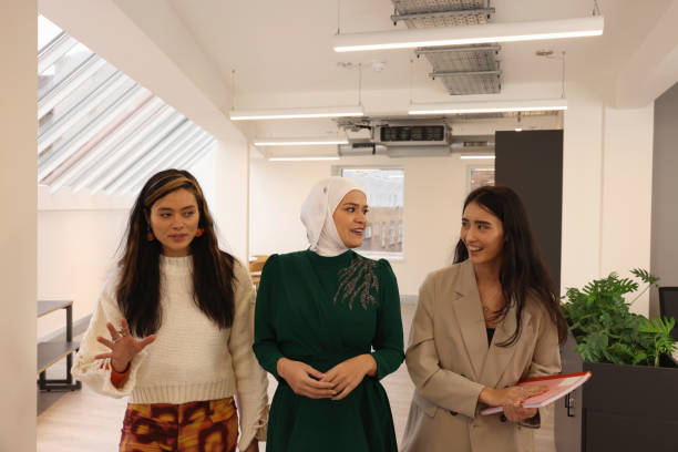 istock Women walking in office 2167382384