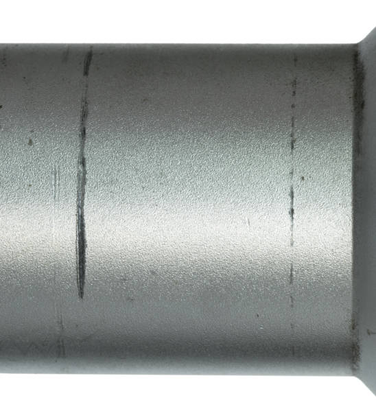 istock Main tube on a rifle optic sight with scarring 2167382529