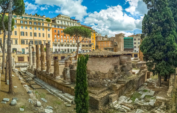 istock Largo di Torre Argentina square in Rome, Italy 2167384911