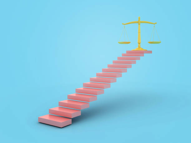 Legal Weight Scale on Stair