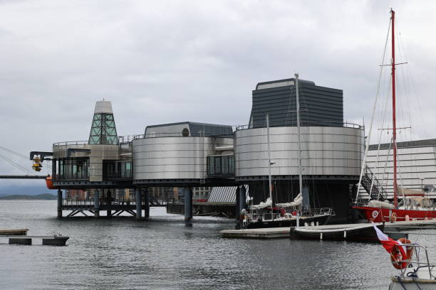 Stavanger, Norway: - The Norwegian Petroleum Museum is a museum in the Norwegian city of Stavanger. The architecture is reminiscent of a small drilling platform.