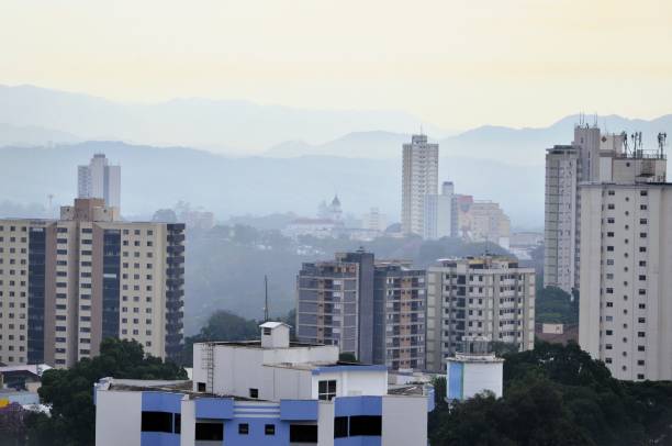 istock Fog in the city center 2167411498