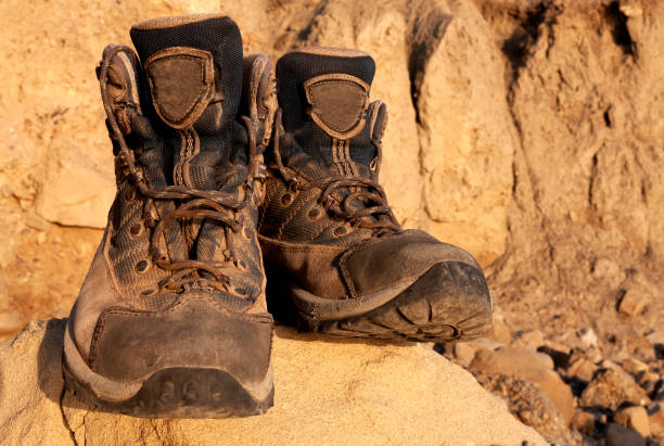 istock dusty tourist boots 2167419382