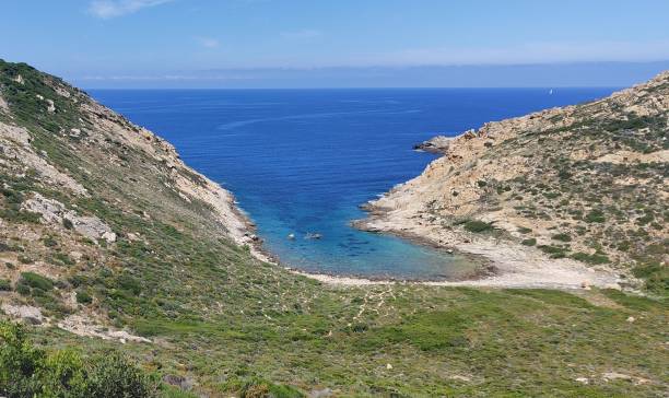 istock Pristine Coastal Cove with Turquoise Waters 2167426538