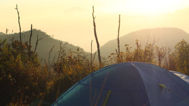 istock beautiful mountain view in the morning 2167428423
