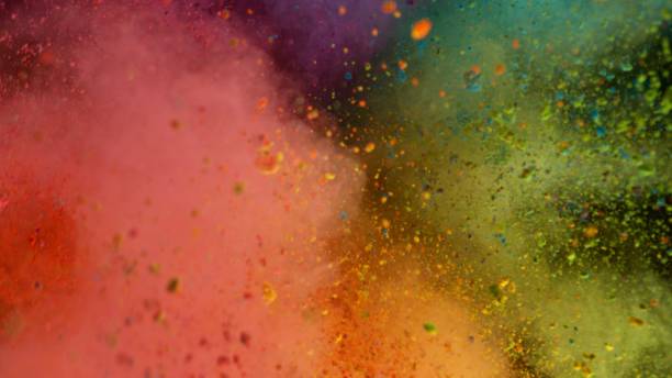 istock Abstract Atmospheric Colored Smoke, Close-up. 2167431726