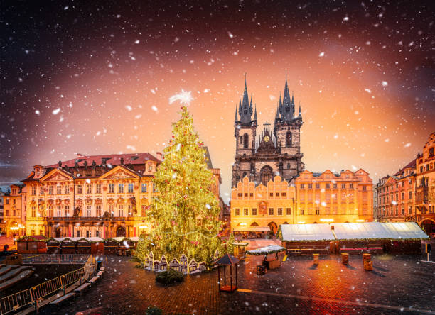 istock Christmas time  in Prague 2167435200