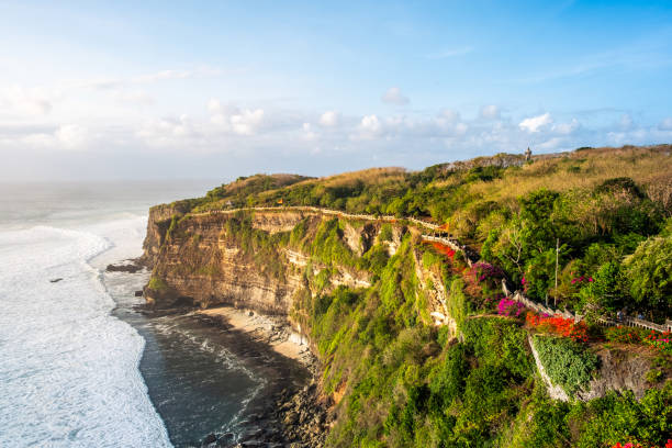 istock Coastal Cliff with Vibrant Greenery 2167438550