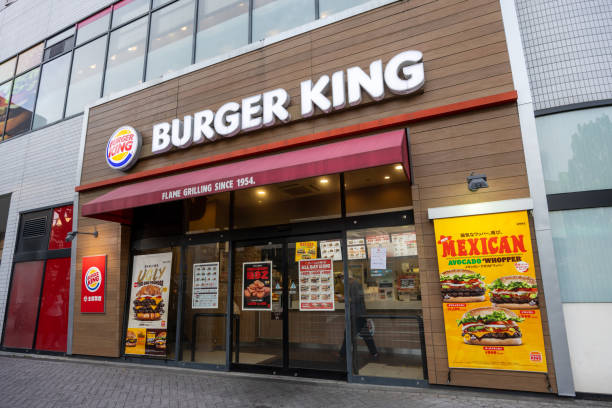 Tokyo, Japan - May 27, 2024 : Burger King restaurant in Asagaya, Suginami Ward, Tokyo, Japan.