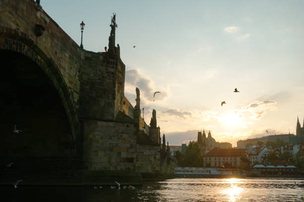 istock Low angle view of a old bridge against the sky 2167450762