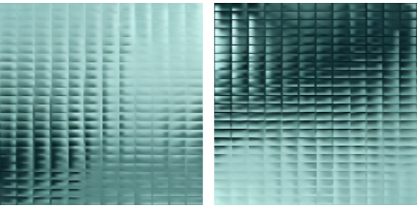 Micro Rib Glass Rib Glass Fluted Textur Frosted Blurred Polycarbonate Overlay Premium ...