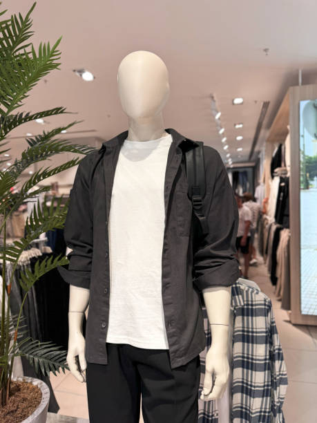 istock Casual Black Shirt on Mannequin 2167461807