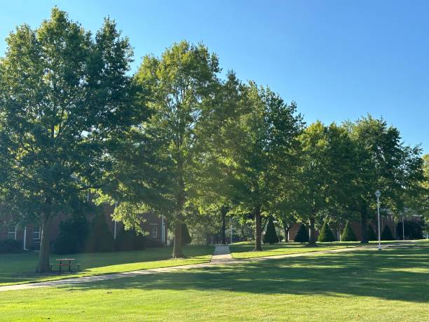 Episcopal Collegiate School Athletic field in Little Rock, Arkansas, USA on April 11, 2025