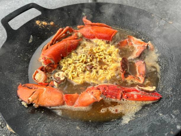 istock Korean style cauldron lobster seafood ramen 2167474188