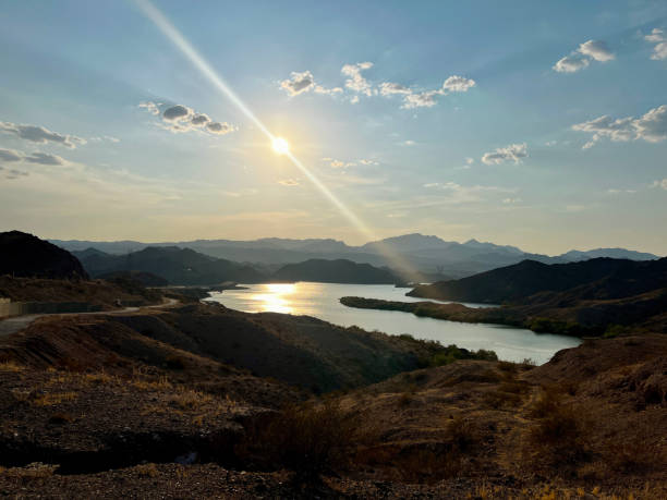 Sunset at Lake Mohave