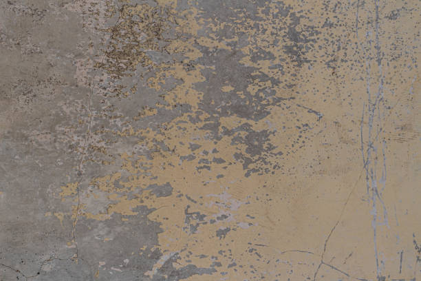 Background texture of a peeling wall due to weathering