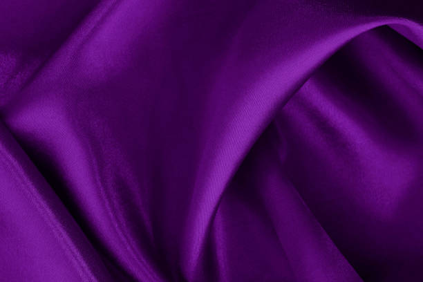 istock Purple fabric cloth texture for background and design art work, beautiful crumpled pattern of silk or linen. 2167496957