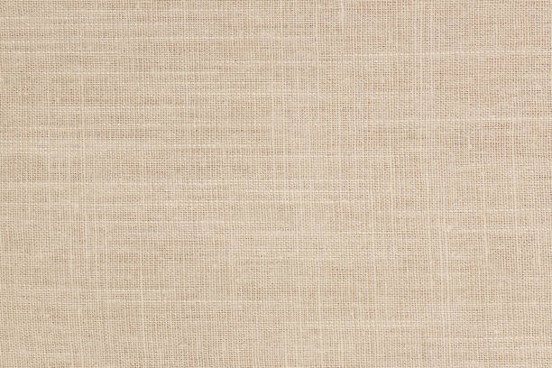 istock Brown linen fabric texture background, seamless pattern of natural textile. 2167497008