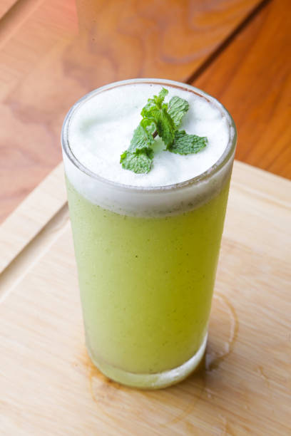 istock Glass of terminaxi juice with mint 2167497553