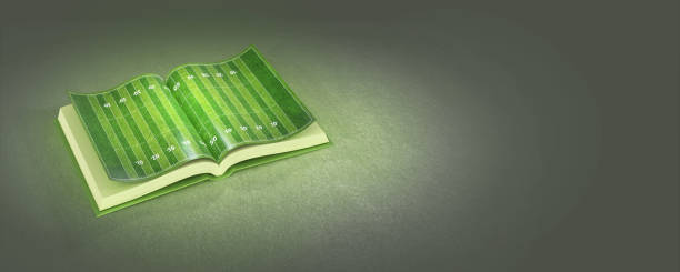 istock American football book theme, 3d rendering. 2167498938