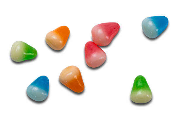 istock Top view or flat lay of sugar coated crispy jelly. 2167499678