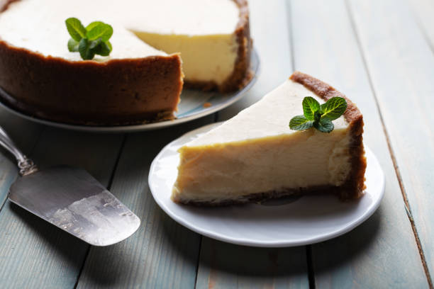 istock Plane round classic New York cheesecake 2167506661