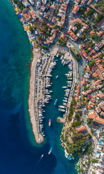 istock Aerial view of Kas Harbor 2167507659