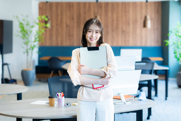 istock business woman working in the office 2167516237