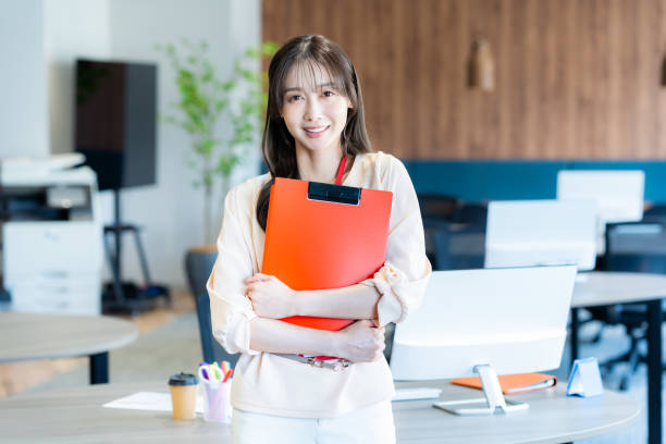 istock business woman working in the office 2167516251