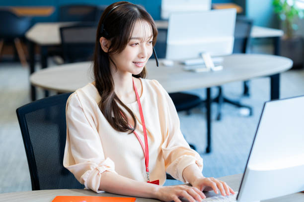 istock Businessman working at a call center 2167516281