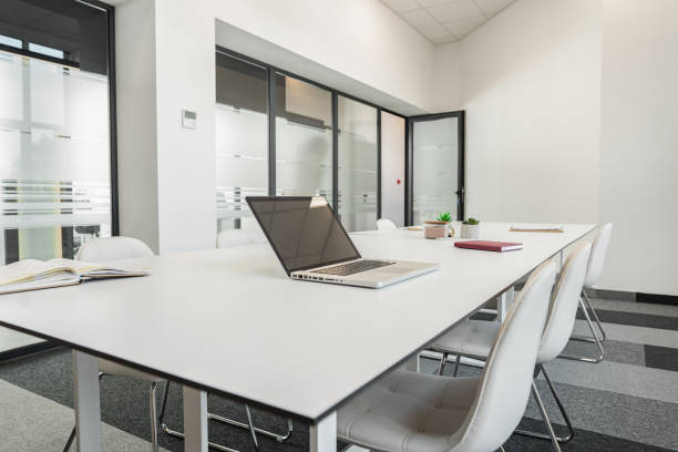 istock Empty modern business room for meetings 2167521455