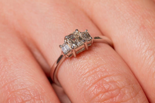 istock Woman jewel ring macro 2167522249