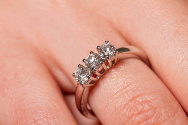 istock Woman jewel ring macro 2167522389