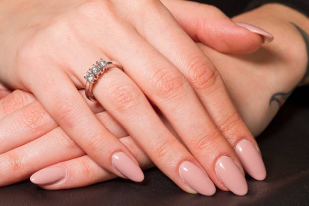 istock Woman jewel ring macro 2167522393