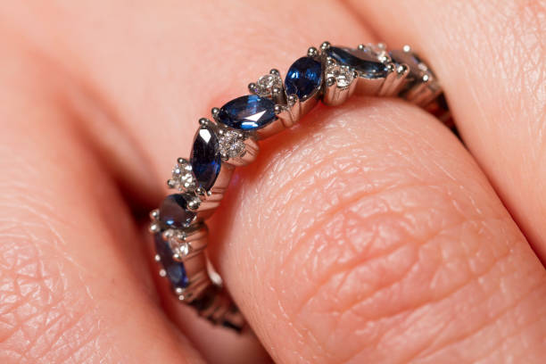 istock Woman jewel ring macro 2167522497