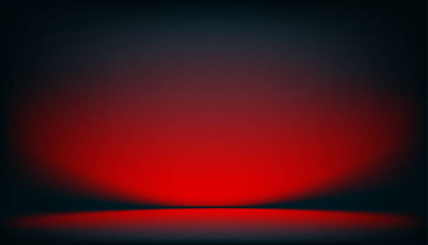istock Red,Blue Background for Christmas,Black Friday Banner,Studio Room Podium Stage Stand for Product Design,Backdrop 3d Display with Neon light Podium Stand on Red Cherry wall background 2167523986