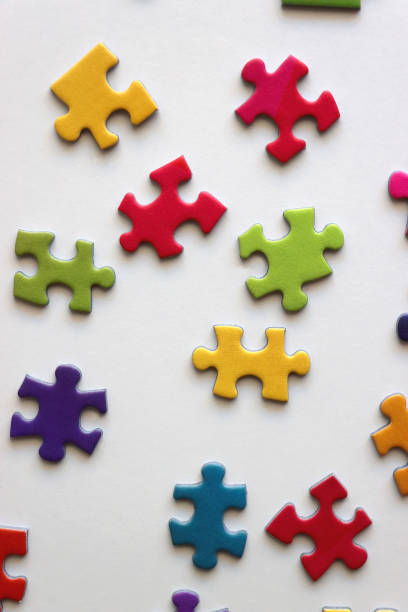 istock Colorful Jigsaw Puzzle Pieces 2167525325