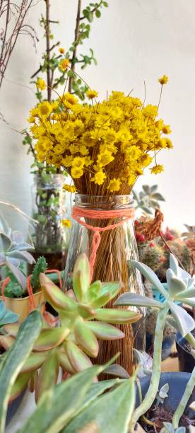 istock Vase whith  yellow flowers 2167526769