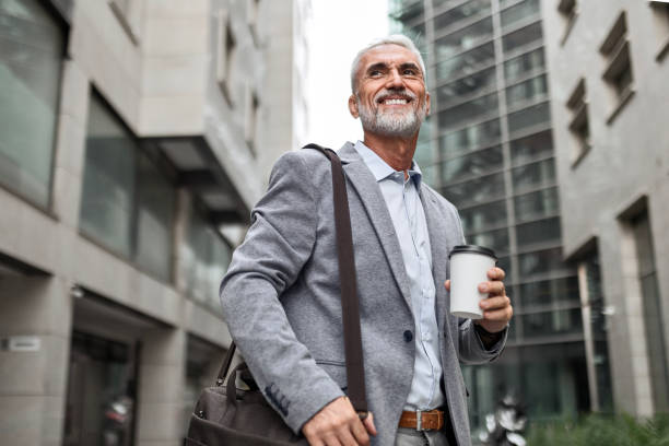 istock Businessman Enjoying a Coffee Break 2167528086