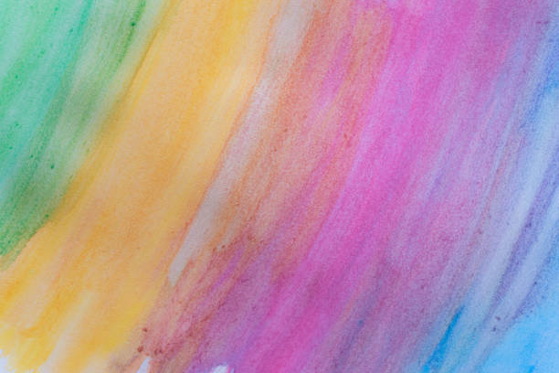 Watercolor paint colorful background