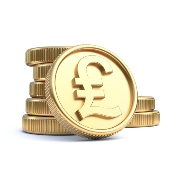 istock Golden coins with dollar currency symbol 3D 2167540560