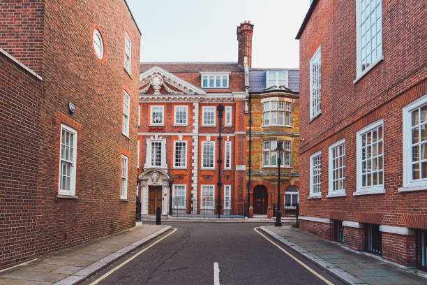istock Typical street scene in the central London district 2167551709
