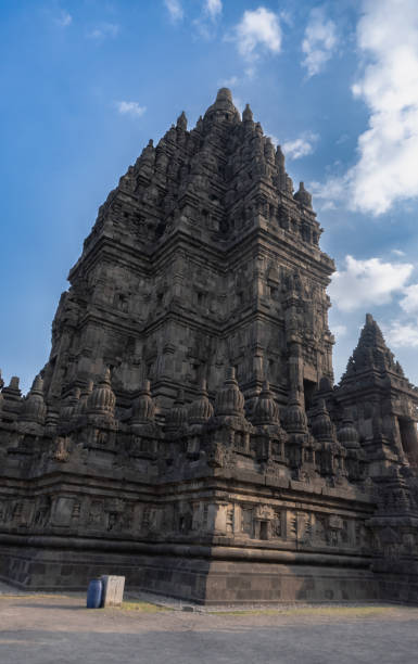 istock The view of Prambanan Temple with pattern on the stone looking from various sides with beautiful sky . 2167551766