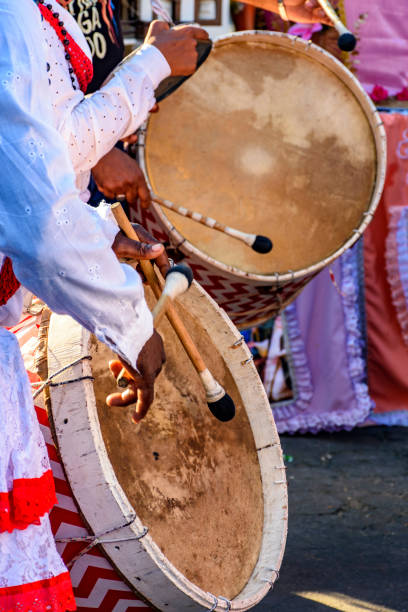 istock Colorful drummers during a religious celebration 2167562226