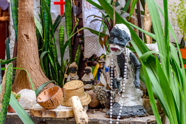 Afro-Brazilian religious altar