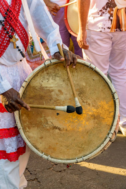 istock Drum player during a religious festival 2167562260