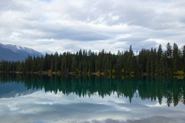 istock Lake Annette at Jasper National Park, Alberta, Canada. 2167568834