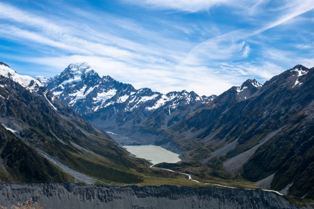 istock Expansive Mountain View with Clear Blue Sky 2167570283