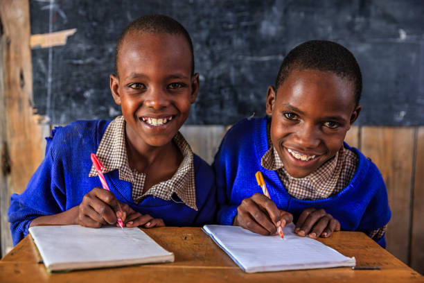 istock African children during English language class, Kenya 2167570519